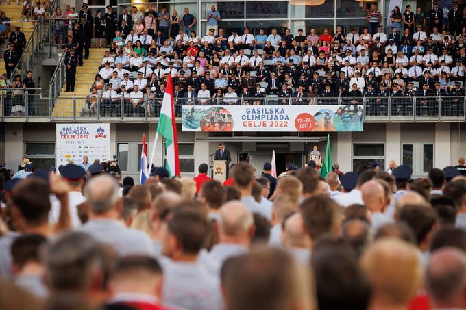 Predsednik Pahor slavnostni govornik na odprtju gasilske olimpijade v Celju